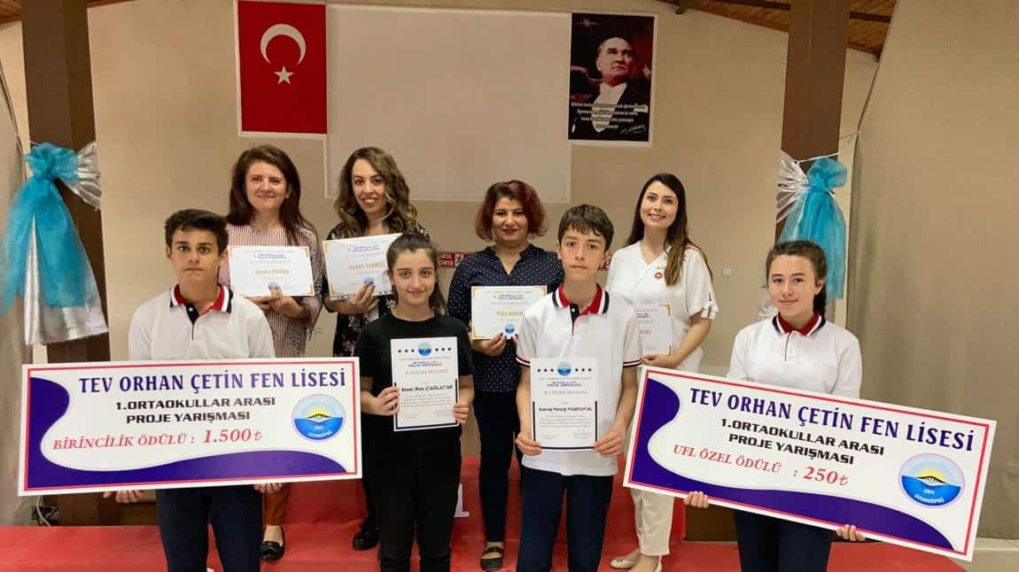 TEV Orhan Çetin Fen Lisesi Ortaokullar Arası Proje Yarışması