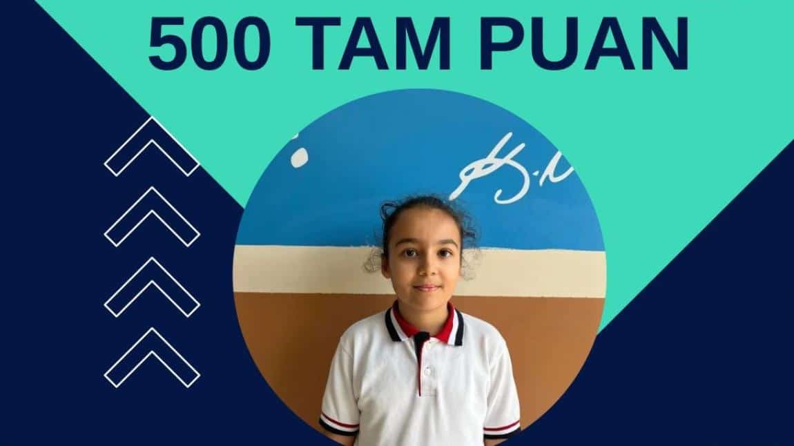 2025 Bursluluk Sınavında 500 TAM PUAN! 